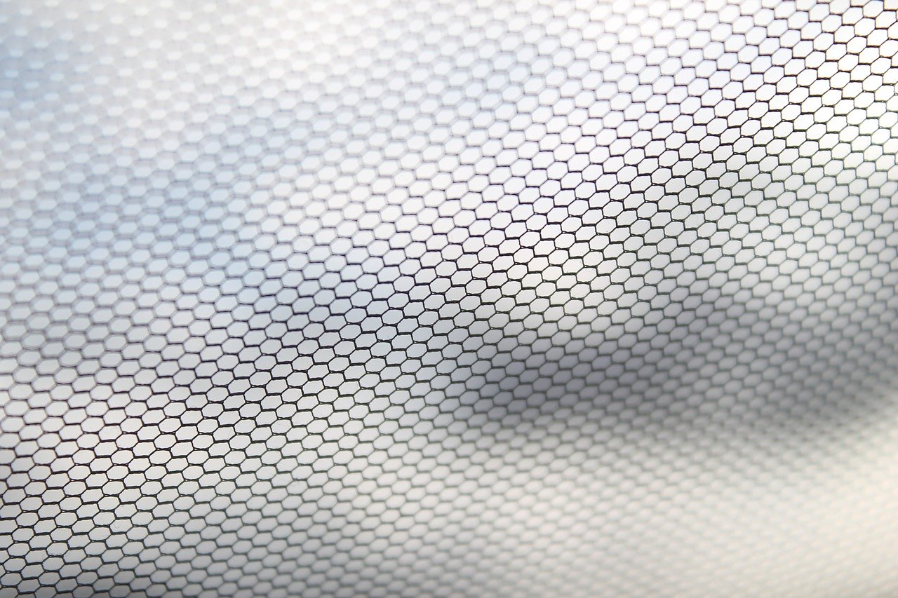 Picture of net fabric